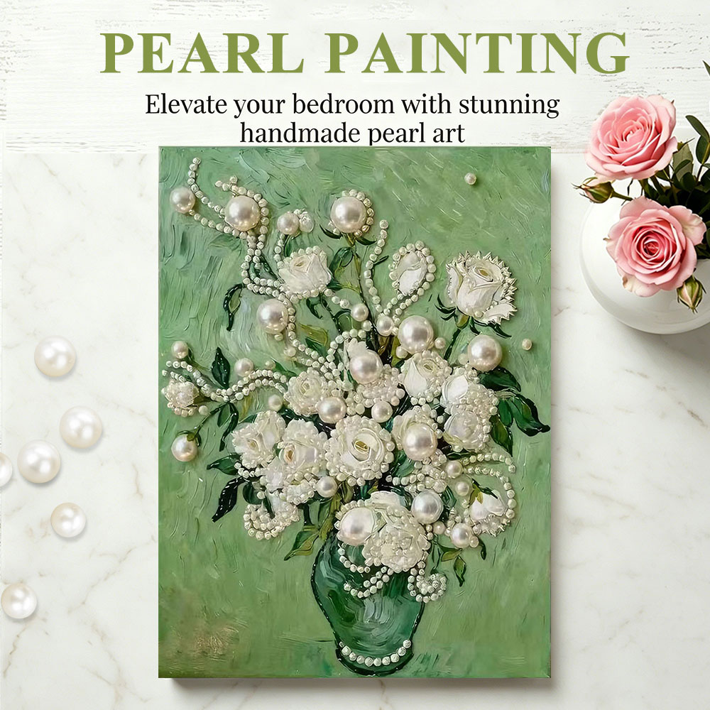 Huacan DIY Pearl Art Painting  - Resin Art Rose 评论和价格