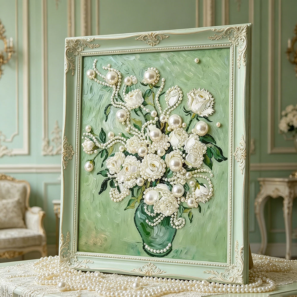 Huacan DIY Pearl Art Painting  - Resin Art Rose 评论和价格