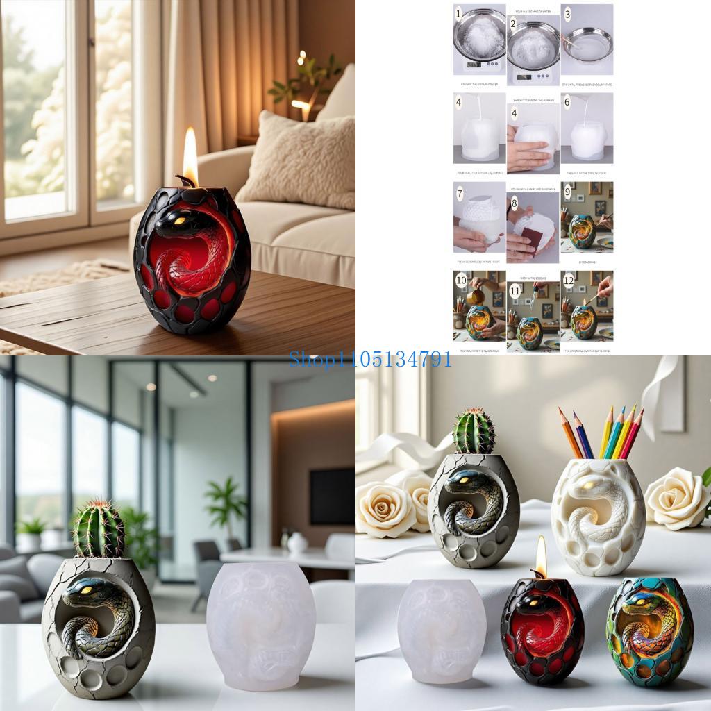 98km Reusable Silicone Snake M - Resin Art Unique Ideas 评论和价格
