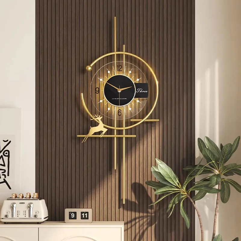 Popular Dining Room Wall Clock - Resin Art Wall Clock 评论和价格