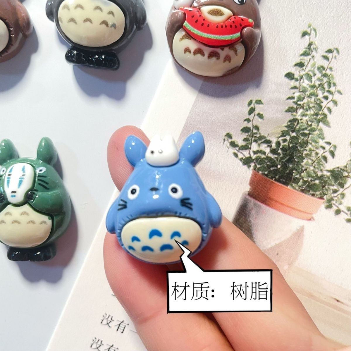Totoro Anime Resin Fridge Magn - Resin Art Anime 评论和价格