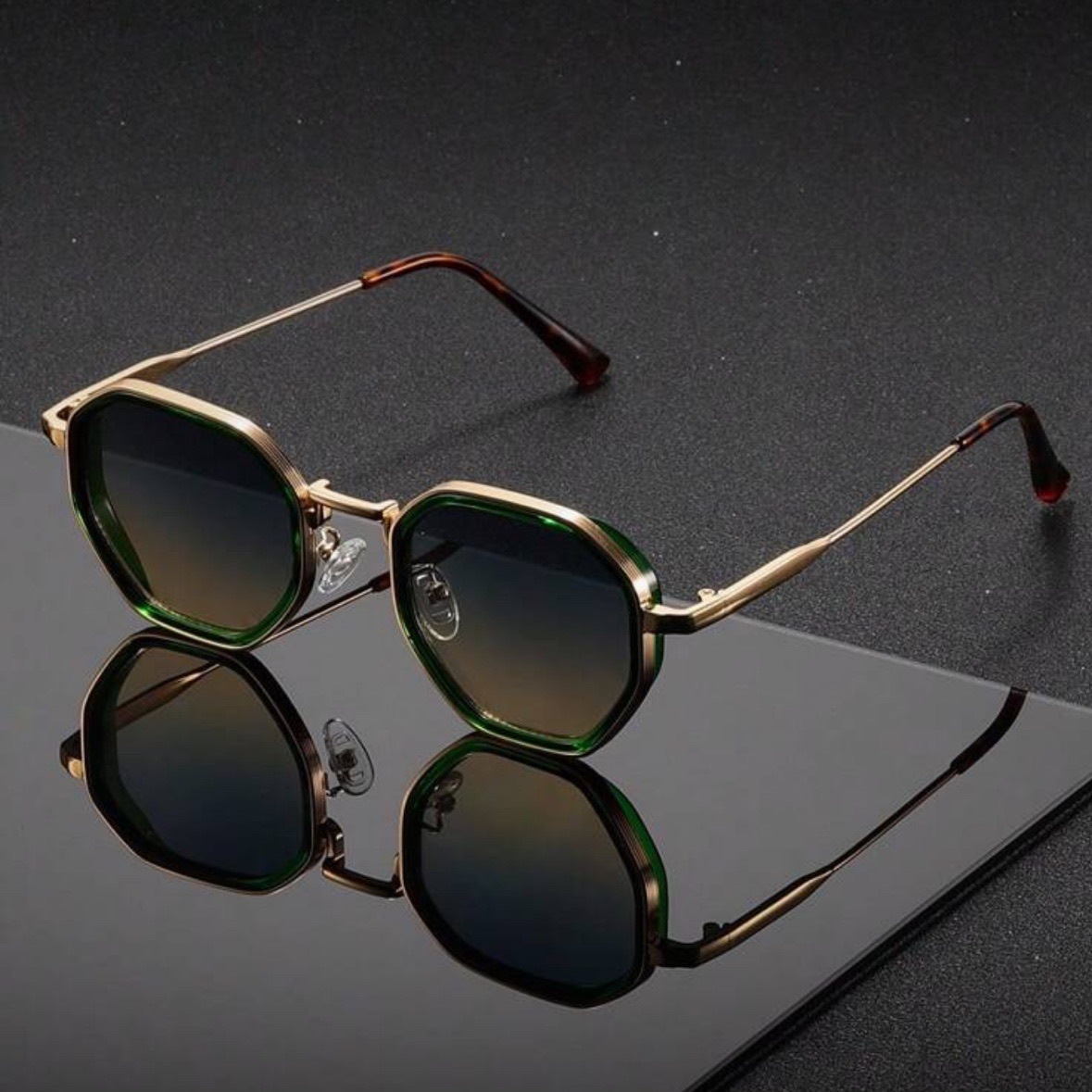 1 Pair Unisex Round Metal Fash - Resin Art For Kids 评论和价格