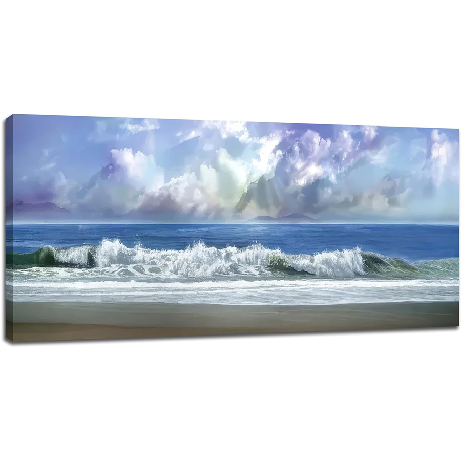 Blue Ocean diamond embroidery  - Resin Art Beach Theme 评论和价格
